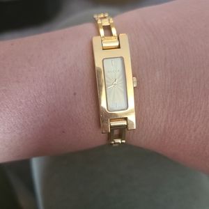 Yellow Gold Authentic Gucci Watch